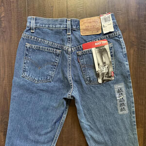 Vintage 90s Levi 517 Jeans Bootcut Rodeo Cowgirl Western Hi Waist 27x33 NOS Sz 5